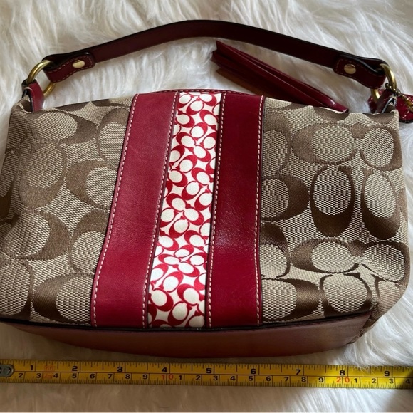 Coach Handbags - Coach mini signature purse bag
